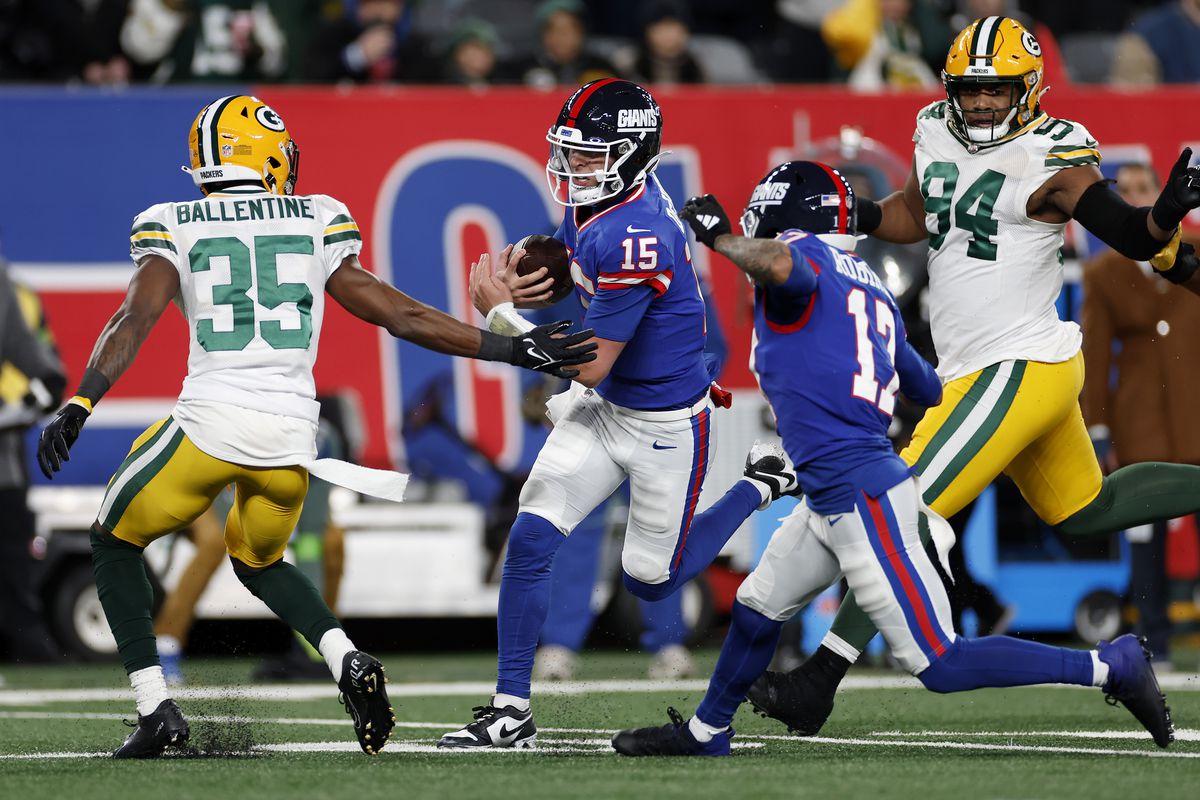  Giants Beat Packers on Last-Second Field Goal for Third Straight Win